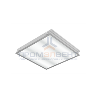 Светодиодный светильник "ВАРТОН"для гипсокартонных потолков 570*570*65мм 27 ВТ 4000К