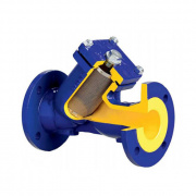 Фильтр грубой очистки Zetkama 821A - Ду20 (ф/ф, PN16, Tmax 300°C, сетка 1000 мкм)