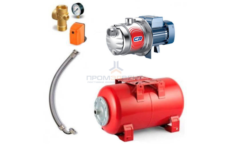 Насосная станция Pedrollo HYDROFRESH 4CRm 100-24 CL - 0,55 кВт (Qmax 130 л/мин, 1x230В)