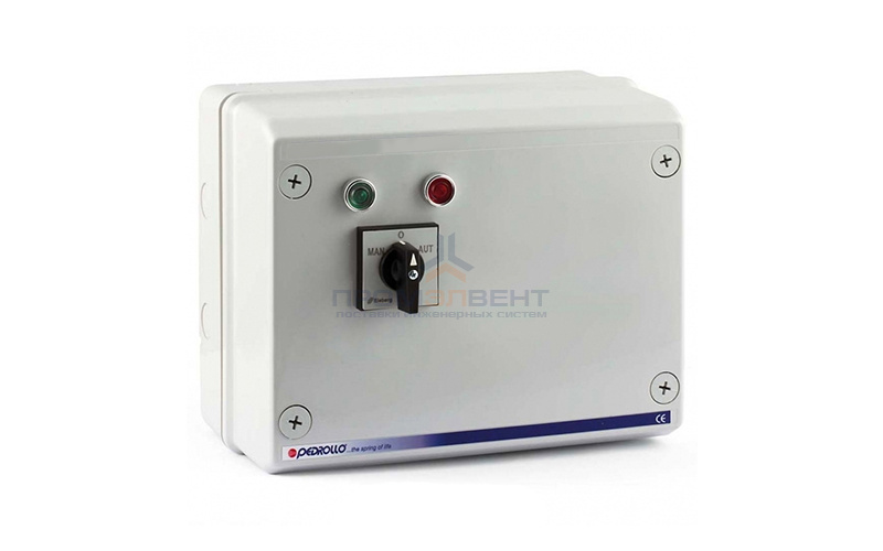 Пульт управления Pedrollo QST 400 - 3,0 кВт (трехфазный, 9 А)