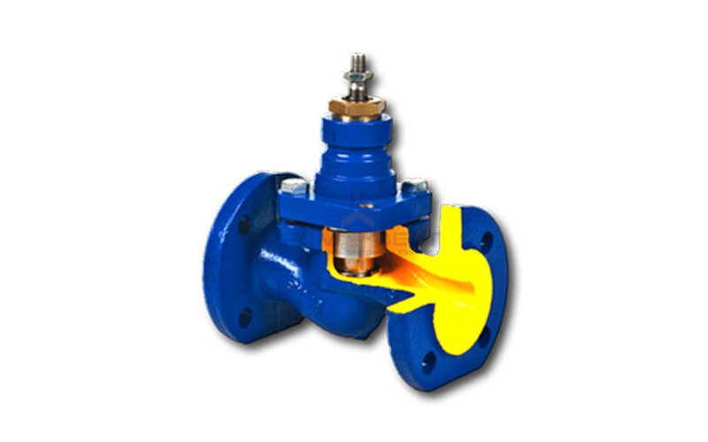 Клапан регулирующий Zetkama 227A - Ду65 (Ф/Ф, PN16, Tmax-200°C, серый чугун, исполнение №81-R)