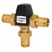 Клапан термостатический смесительный ESBE VTA552 - 1" (НР, t50-75°C, с переходниками 1")
