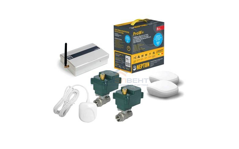 Комплект защиты от протечек воды Neptun Bugatti ProW+ 3/4