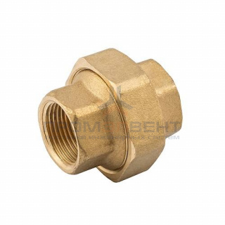 Сгон прямой американка ELSEN METALIT EBF21 - 1/2" (ВР/ВР, уплотнение евроконус)