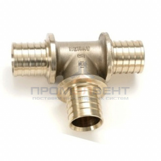 Тройник REHAU - 32 (латунь, для труб из сшитого полиэтилена RAUTHERM S)