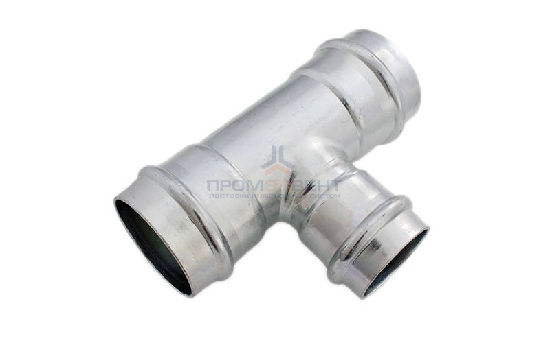 Тройник переходной Conex Banninger PC 5130 - 54 x 42 x 54 (оцинкованная сталь)