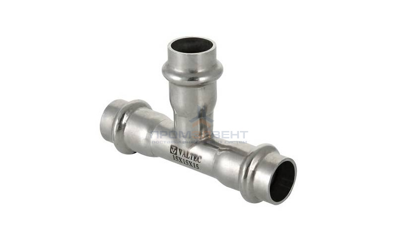 Тройник переходной VALTEC VTi.931 - 28 x 22 x 22 (прессовой, для труб из нержавеющей стали)