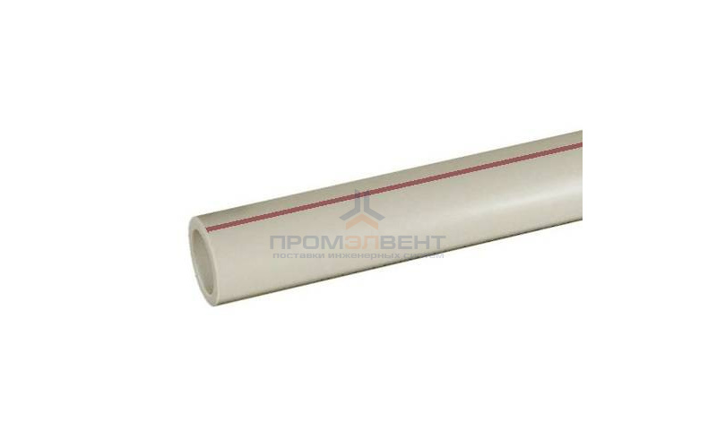 Труба полипропиленовая FV-Plast HOT - 63×8,6 (PP-RCT, PN20, Tmax 70°C, штанга 4м, цвет серый)