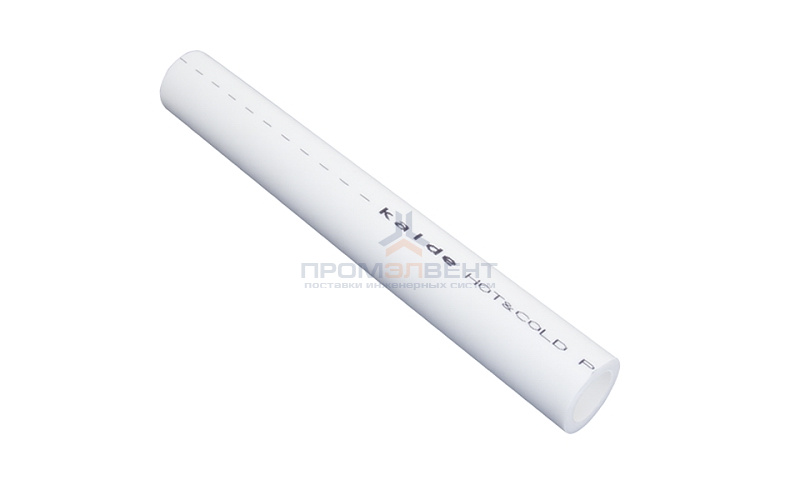 Труба полипропиленовая KALDE - 90x15.0 (PN20, Tmax 70°C, штанга 4м.)