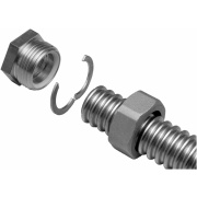 Комплект концевого фитинга из латуни Meibes FixLock Ду32 1"1/4 (наружняя резьба)