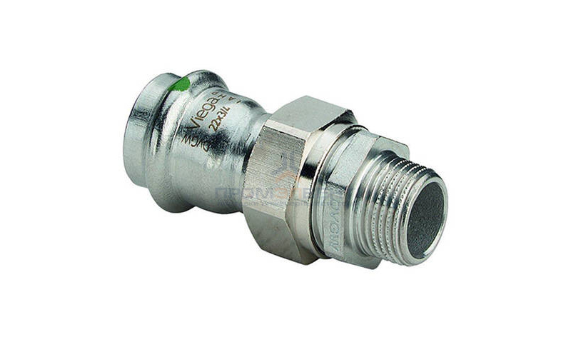 Муфта разъемная Viega Sanpress Inox 2365 - 18 x 1/2
