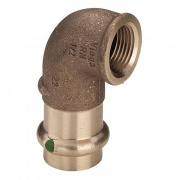 Отвод 90° Viega G3 Sanpress 2214.2 - 42 x 1"1/2