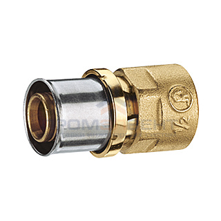 Переход на внутреннюю резьбу Giacomini RM109 - 26x3.0 x 3/4" (прессовой, для металлопластик.труб)