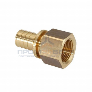 Переход на внутреннюю резьбу REHAU RX - 32 x 1" (бронза, для труб из сшитого полиэтилена RAUTITAN)