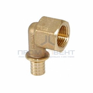 Переход на внутреннюю резьбу угловой REHAU RX - 25 x 1" (бронза, для труб серии RAUTITAN)
