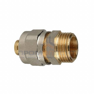 Переход на наружную резьбу STOUT - 20 x 1/2" (винтовой, для металлопластиковых труб)