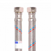 Подводка для воды гибкая Industrias Mateu GIGANTE (Гайка/Гайка) - 3/4" (длина 600 мм)