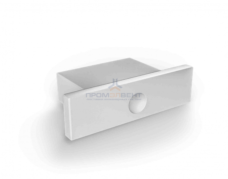 3-3011-2 Набор заглушек для алюм. профиля прямого накладного 08-01/05 (АВД 3011) (уп.2шт.), пластик