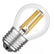 Лампа филаментная светодиодная шарик FL-LED Filament G45 7.5W 3000К 220V 750lm E27 теплый свет
