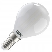 Лампа LED G45 шар матовый 7Вт 230В 3000К E14 серия 360° IEK