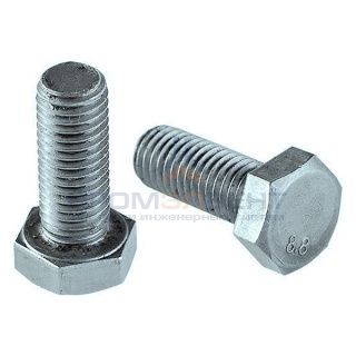 Болт М8х70 с шестигранной головкой оцинкованный DIN933