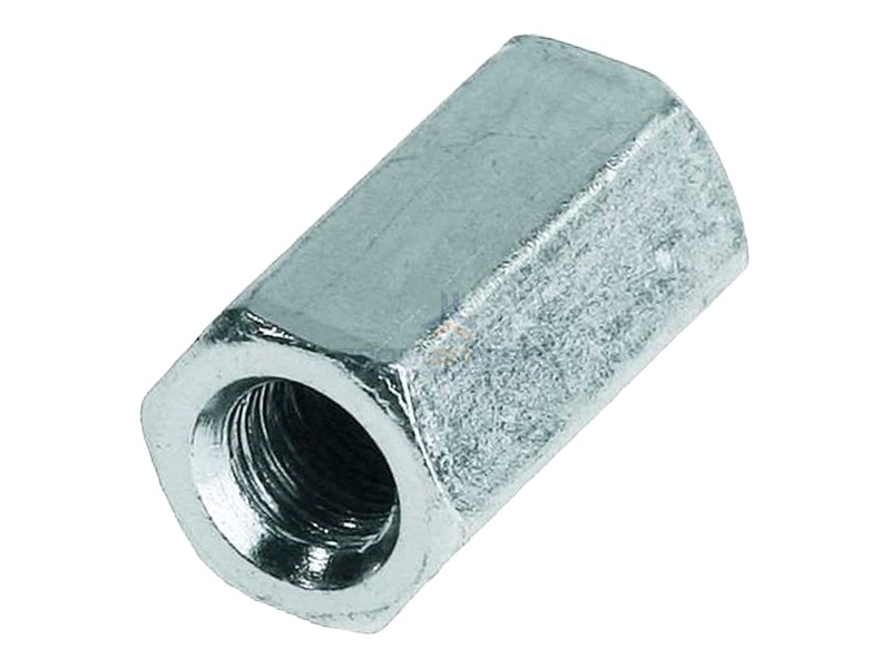 Гайка соединительная М14 удлиненная оцинкованная DIN6334