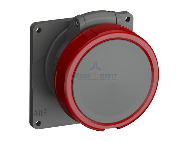 Розетка с прямым фланцем Easy&Safe ABB 316ERU6W 16A 3P+E IP67 6ч