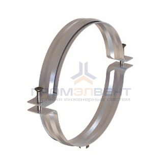 Хомут для тяжелых нагрузок 110мм, без изоляции