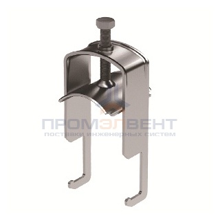 Держатель кабельный  для крепления к профилю, д. 26-32