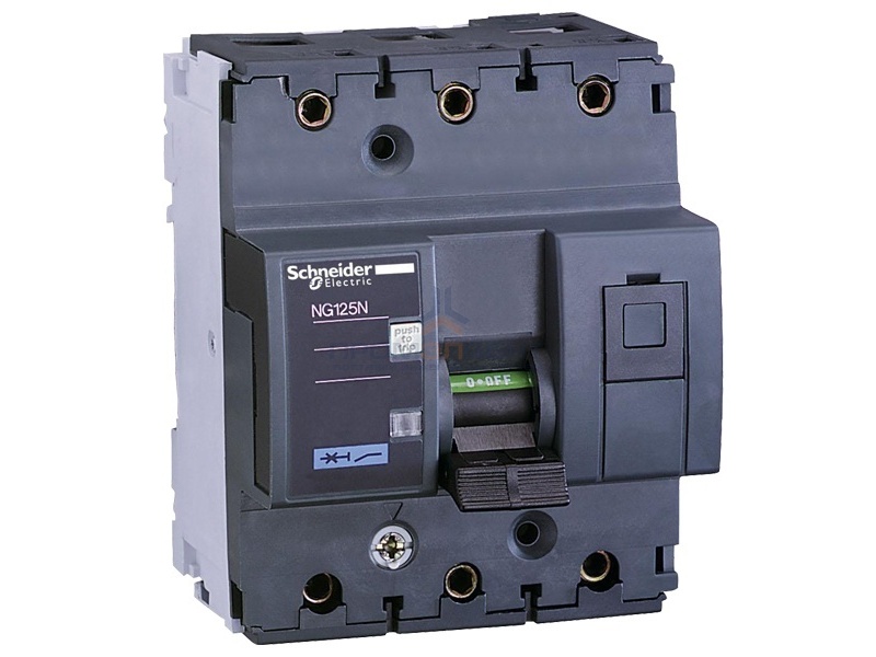 Силовой автоматический выключатель Schneider Electric NG125N 3П 16A C (автомат)