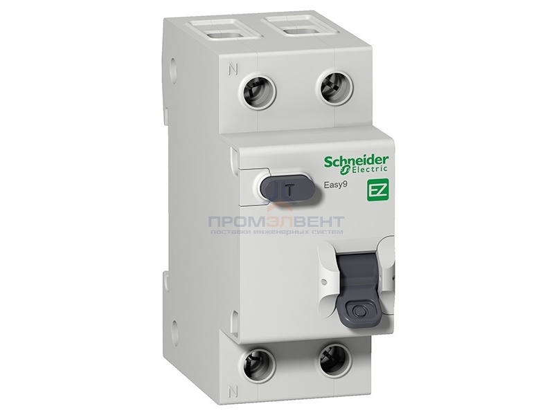 Дифференциальный автомат Schneider Electric Easy9 1П+Н 20А 30мА C AC 4,5кА