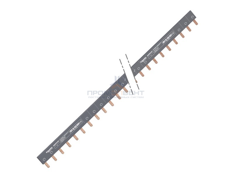 Гребенчатая шинка Schneider Electric 1П (L1…) 57 модулей 100А