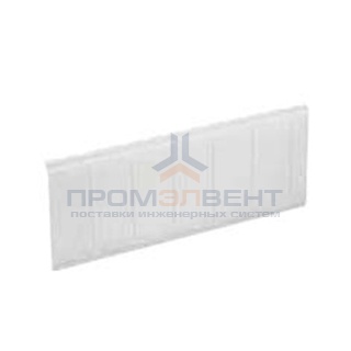 Заглушка на 6 модулей RAL9016 для встраиваемых щитков